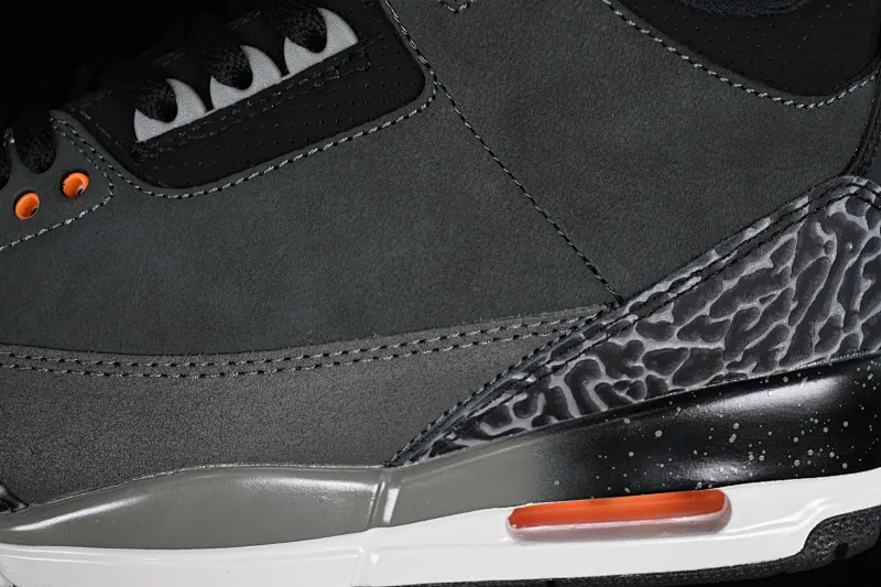 All categories Air Jordan Jordan series basketball shoes Air Jordan 3 Air Jordan 3 Retro "Fear" AJ3 Joe 3 fear dark gray CT8532-080